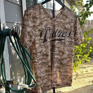 San Diego Padres Andrew Cashner Camouflage Jersey - men’s small